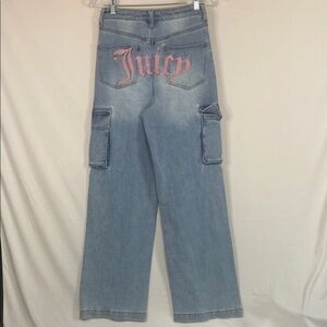 Juicy Couture Blue Cargo Jeans